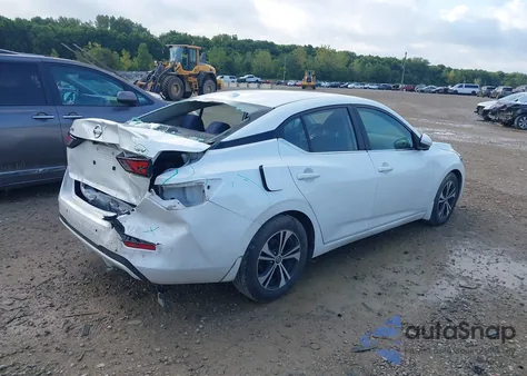 2020 Nissan Sentra Sv Xtronic Cvt z USA, uszkodzony, nr VIN 3N1AB8CV4LY236393